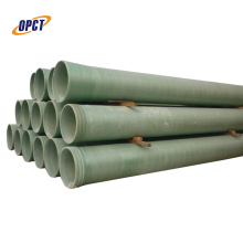 Preço de tubo de plástico FRP GRP reforçado com fibra de vidro de fibra
